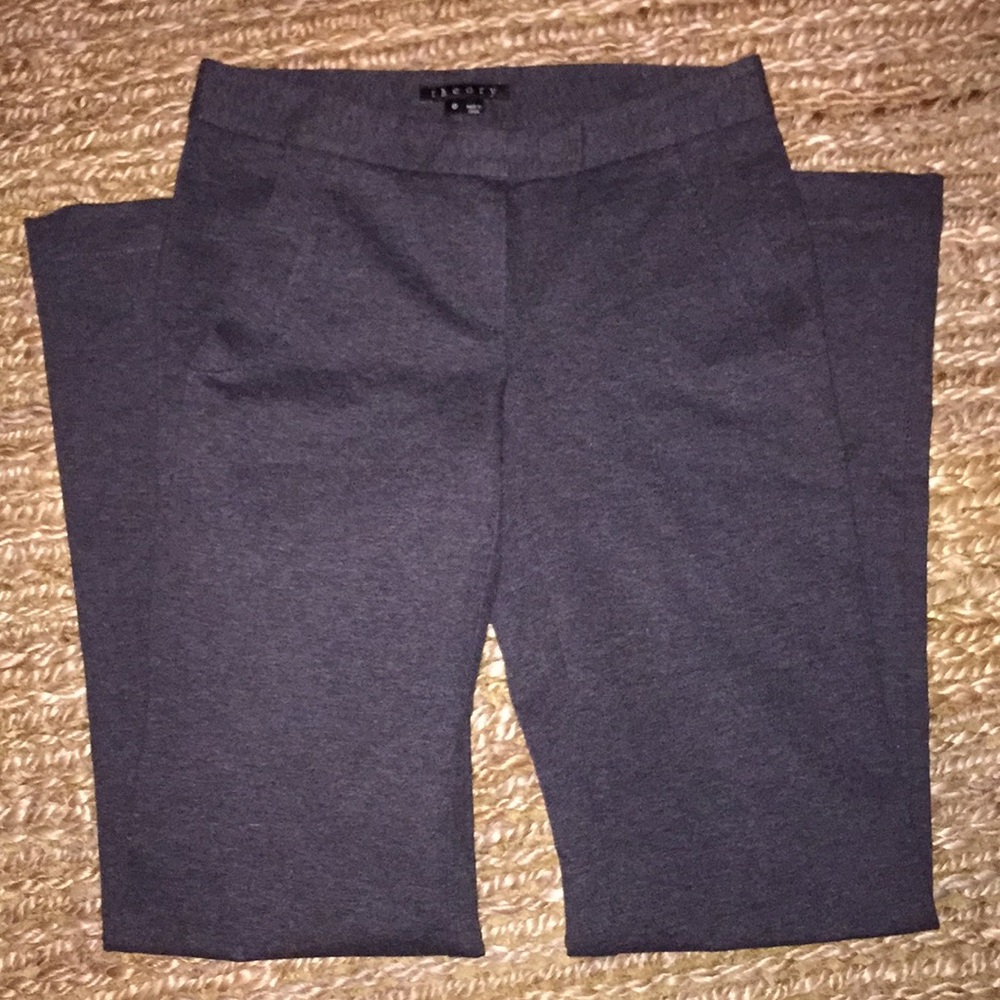 Theory Trouser pant Med. Gray 0
